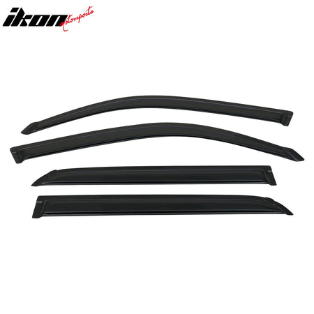 Fits 01-07 Toyota Sequoia Window Visor Acrylic 4PC Sun Rain Guard Vent Deflector