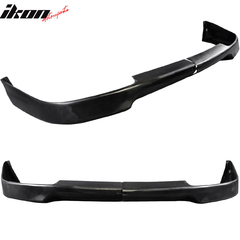 Fits 02-03 Subaru Impreza WRX Sedan V3 Style Front Bumper Lip Spoiler PU 2PC