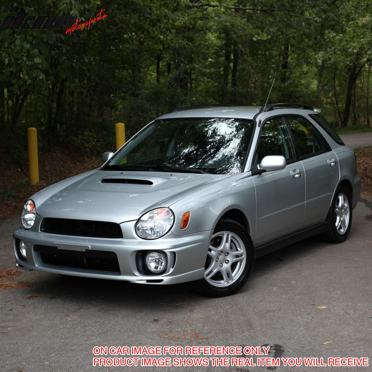 Fits 02-03 Subaru Impreza WRX Wagon OE Style Front Bumper Conversion PP