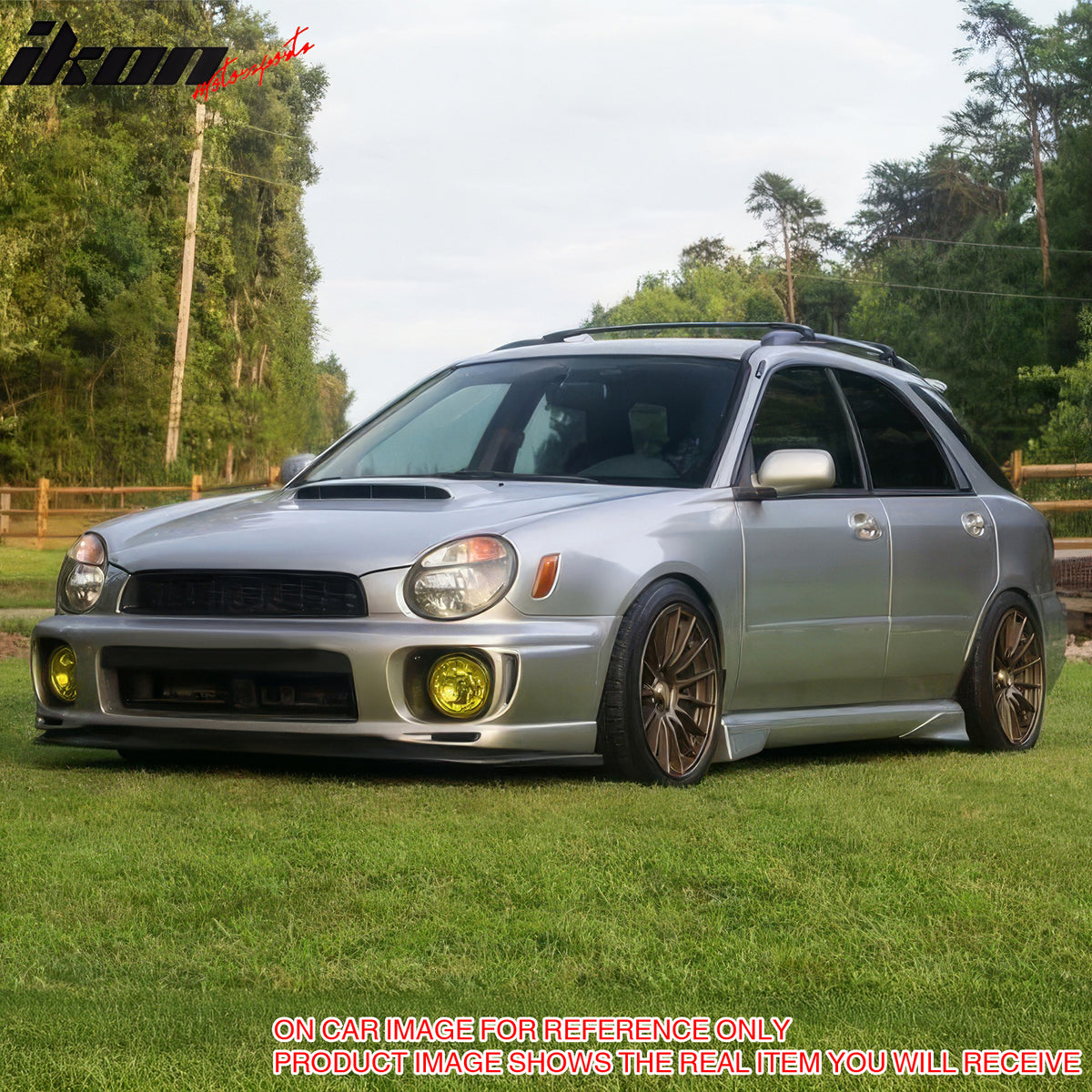 Fits 02-03 Subaru Impreza WRX Wagon OE Style Front Bumper Conversion PP