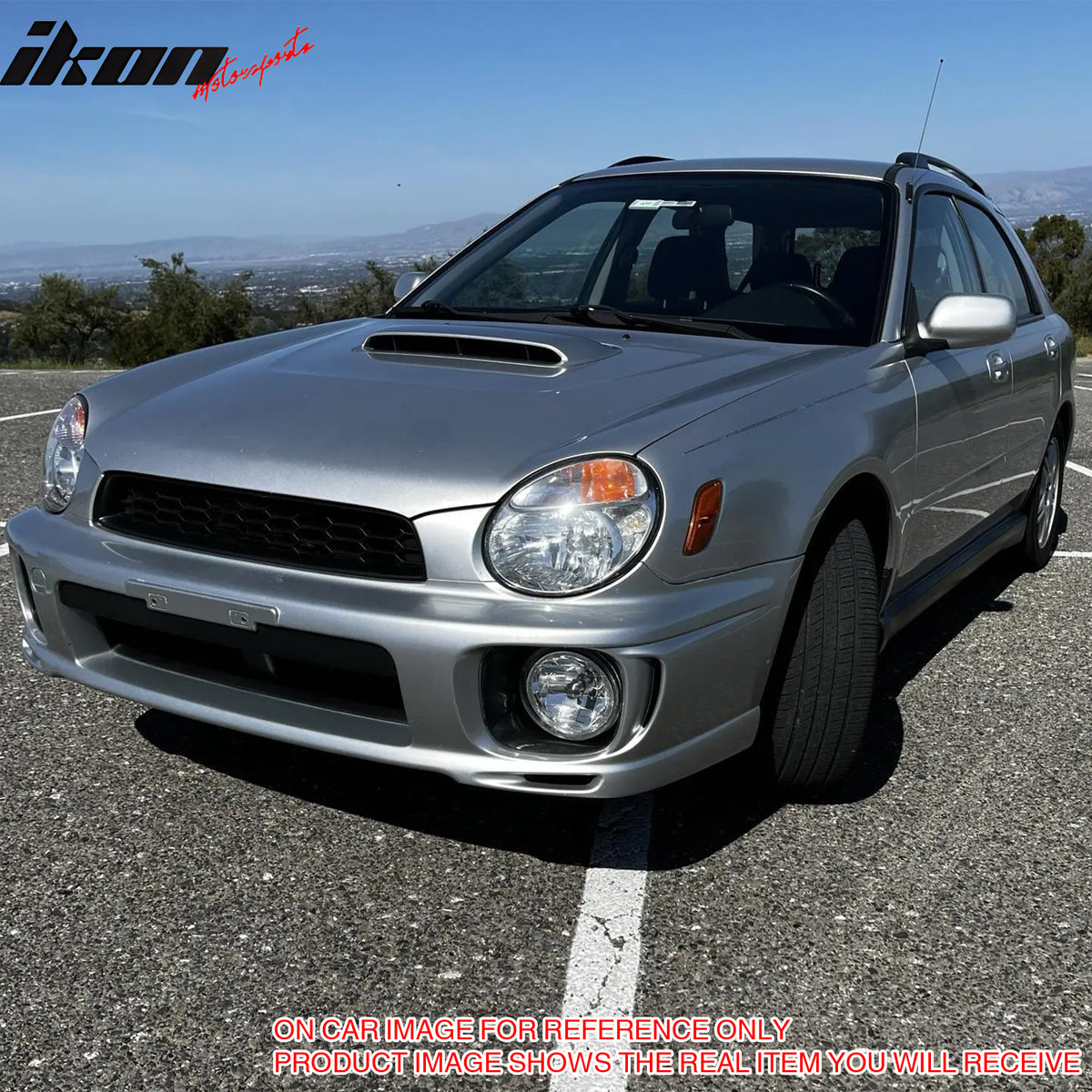 Fits 02-03 Subaru Impreza WRX Wagon OE Style Front Bumper Conversion PP