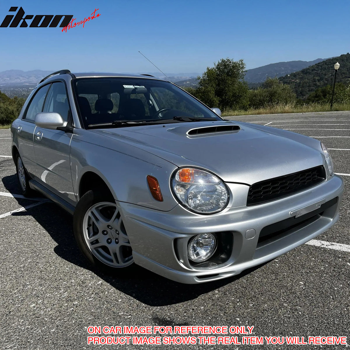 Fits 02-03 Subaru Impreza WRX Wagon OE Style Front Bumper Conversion PP