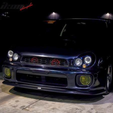 For 02-03 Subaru Impreza WRX Sedan OE Style Front Bumper Lip Spoiler Matte Black