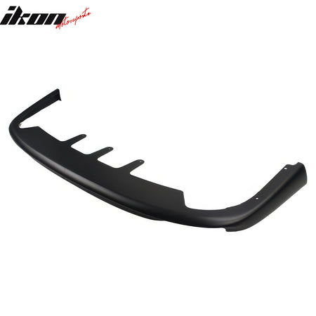 IKON MOTORSPORTS Front Bumper Lip, Compatible with 2002-2003 Subaru Impreza WRX Sedan/RS Sedan, Not Fits Wagon, PD Style Matte Black PP Air Dam Chin Spoiler Protector Splitter 1PC