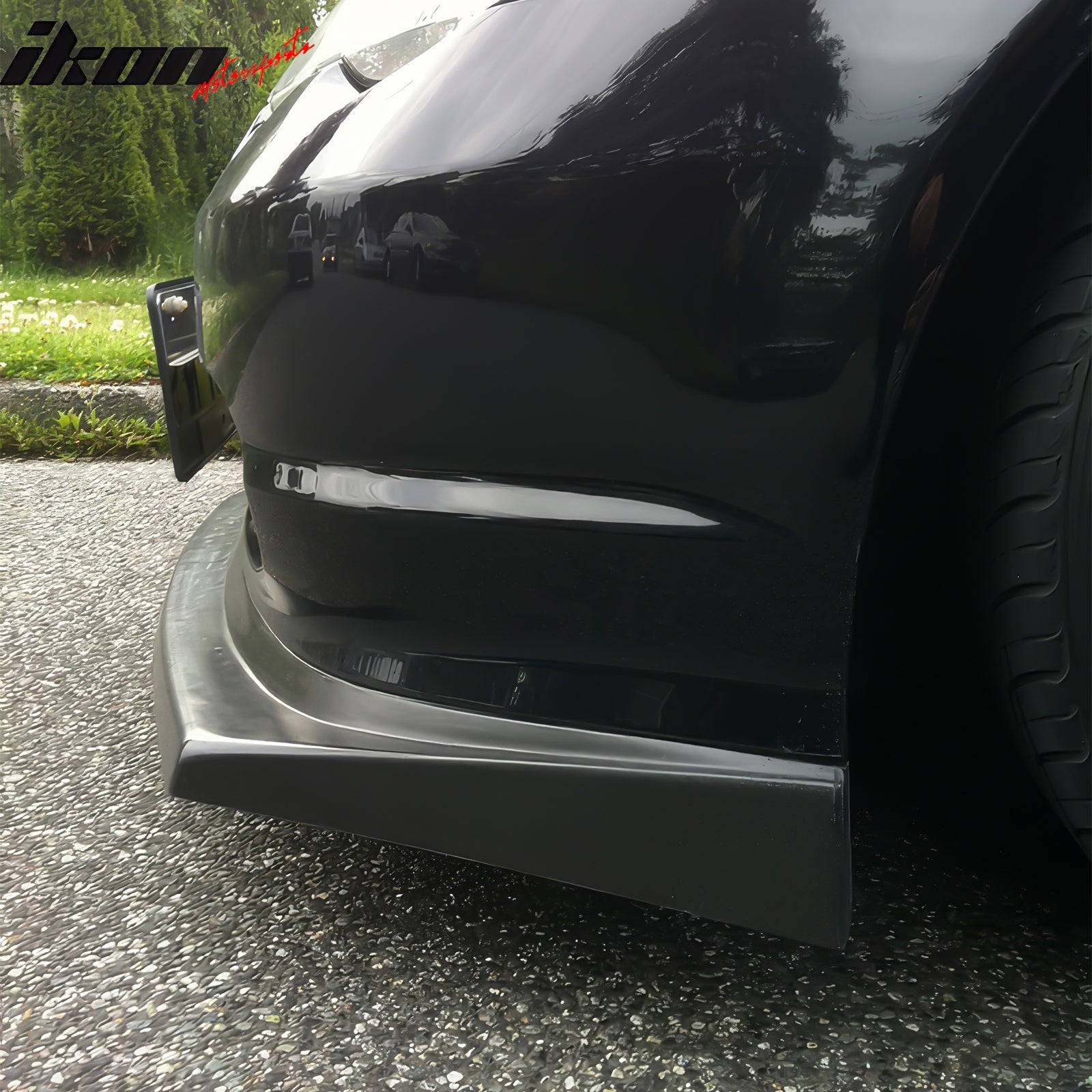 Fits 02-04 Acura RSX CS Style Front Bumper Lip Spoiler Lower Chin Splitter - PU