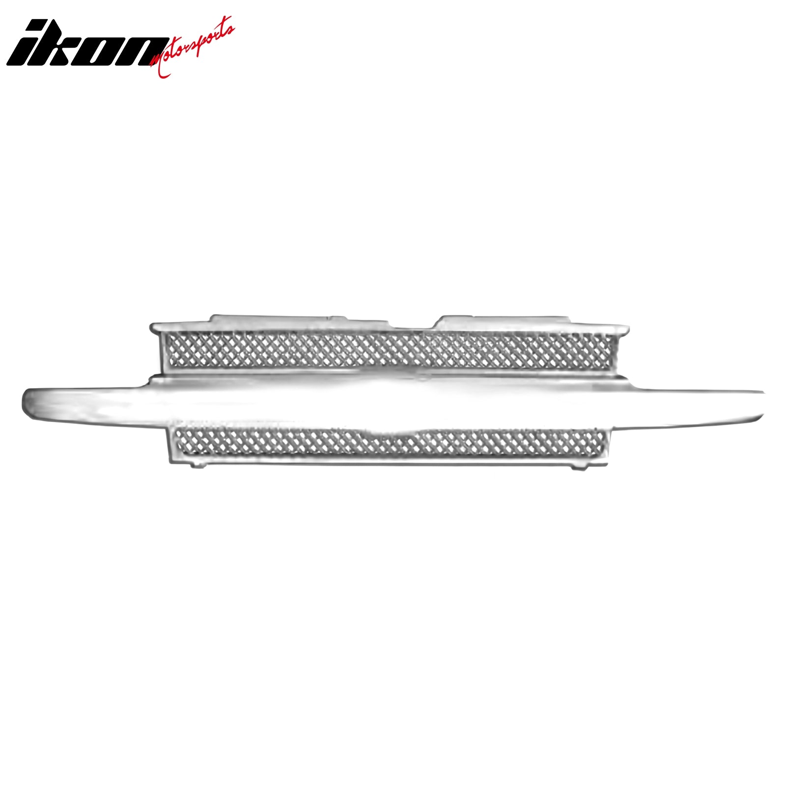 Fits 02-05 Chevy Trailblazer OE Style Front Bumper Grille Replacement Chrome ABS