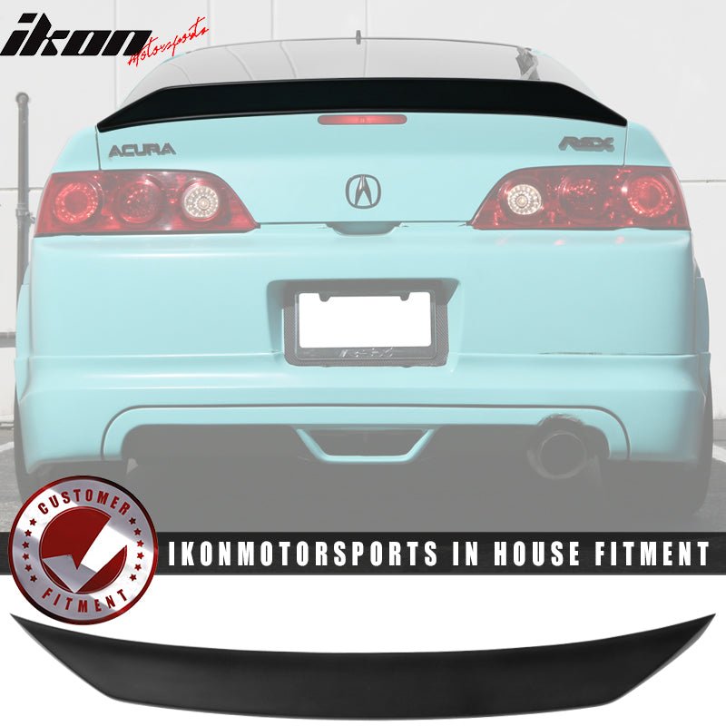 2002 - 2006 Acura RSX IKON Duckbill Type Matte Black Trunk Spoiler PPMatte BlackIkon Motorsports