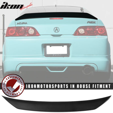 2002 - 2006 Acura RSX IKON Duckbill Type Matte Black Trunk Spoiler PPMatte BlackIkon Motorsports