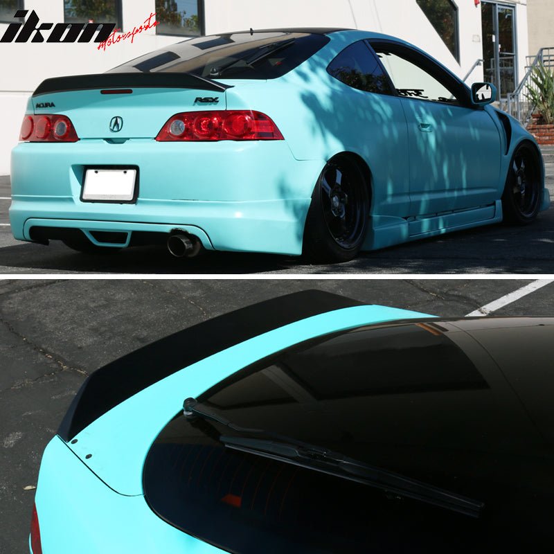 2002 - 2006 Acura RSX IKON Duckbill Type Matte Black Trunk Spoiler PPNH797M Modern Steel MetallicIkon Motorsports