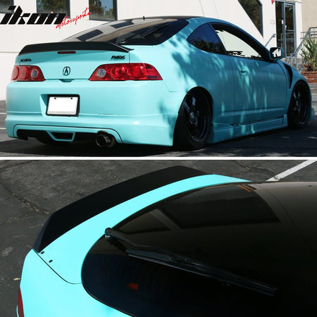 2002 - 2006 Acura RSX IKON Duckbill Type Matte Black Trunk Spoiler PPNH797M Modern Steel MetallicIkon Motorsports