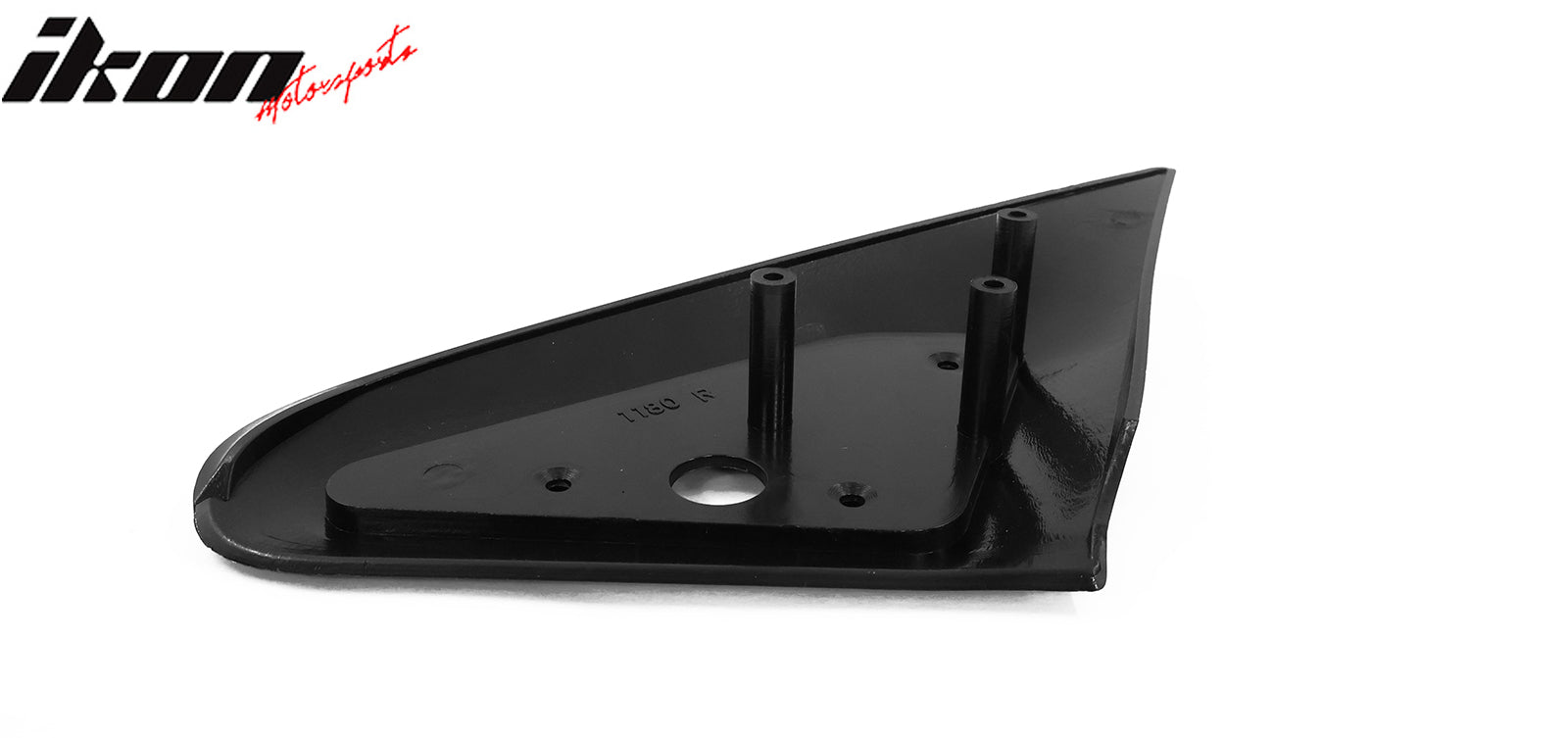 Fits 02-06 Acura RSX DC-5 Black Side Mirror Base Replacement Pair