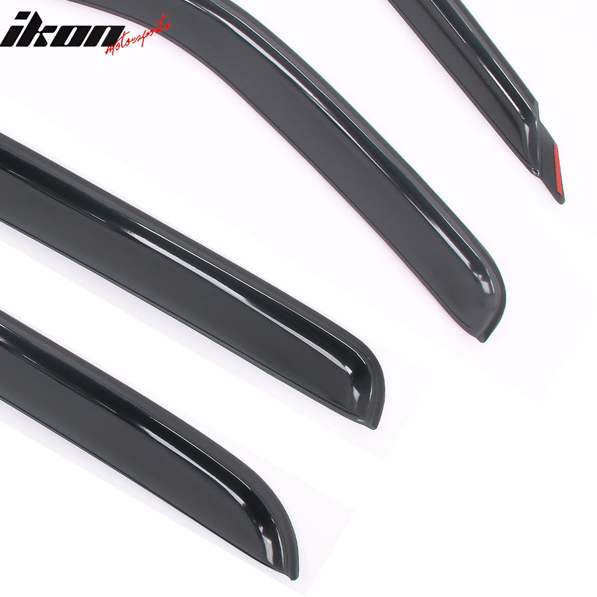 Fits 01-06 Chevy Silverado GMC Sierra 1500 2500 Crew Cab Window Visor In-Channel