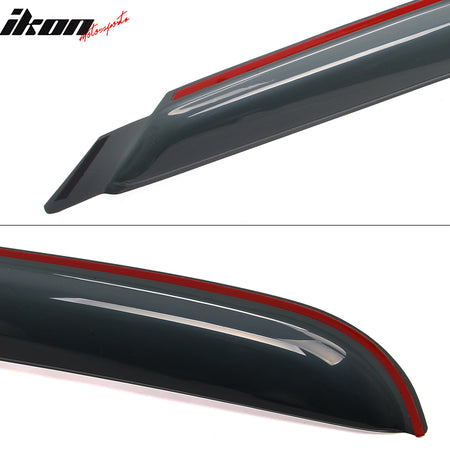 Fits 01-06 Chevy Silverado GMC Sierra 1500 2500 Crew Cab Window Visor In-Channel