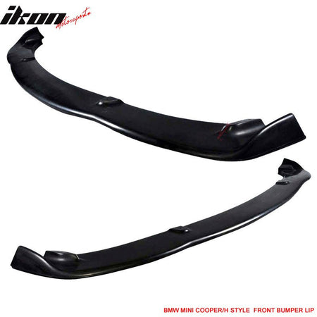 2002 - 2006 Mini Cooper H Style Front Bumper Lip Splitter PUIkon Motorsports