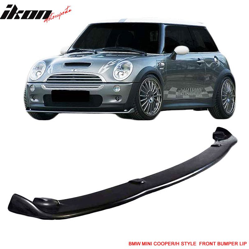2002 - 2006 Mini Cooper H Style Front Bumper Lip Splitter PUIkon Motorsports