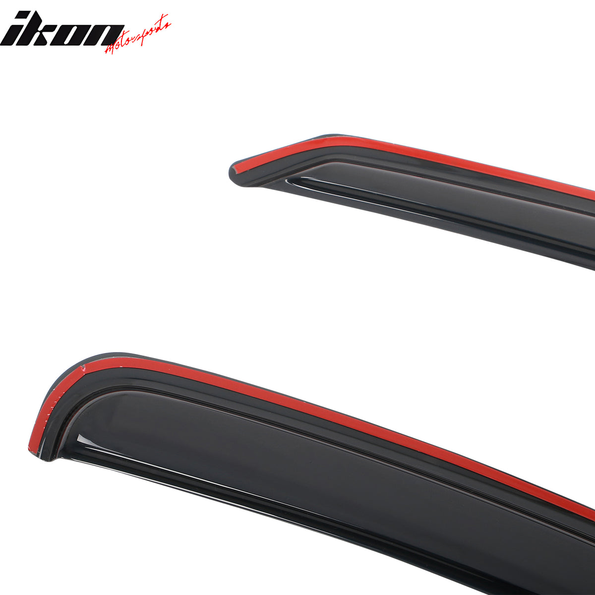 Fits 02-07 Jeep Liberty In Channel Acrylic Window Visors Side Sun Rain Deflector