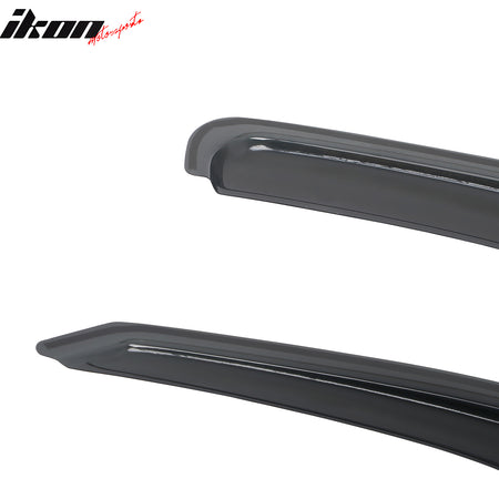 Fits 02-07 Jeep Liberty In Channel Acrylic Window Visors Side Sun Rain Deflector
