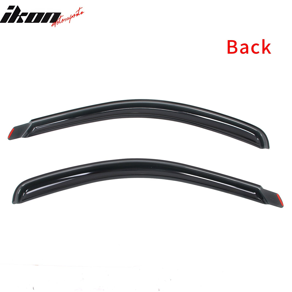 2002 - 2009 Dodge Ram 1500 2500 Standard Cab Smoke Window Visors AcrylicIkon Motorsports