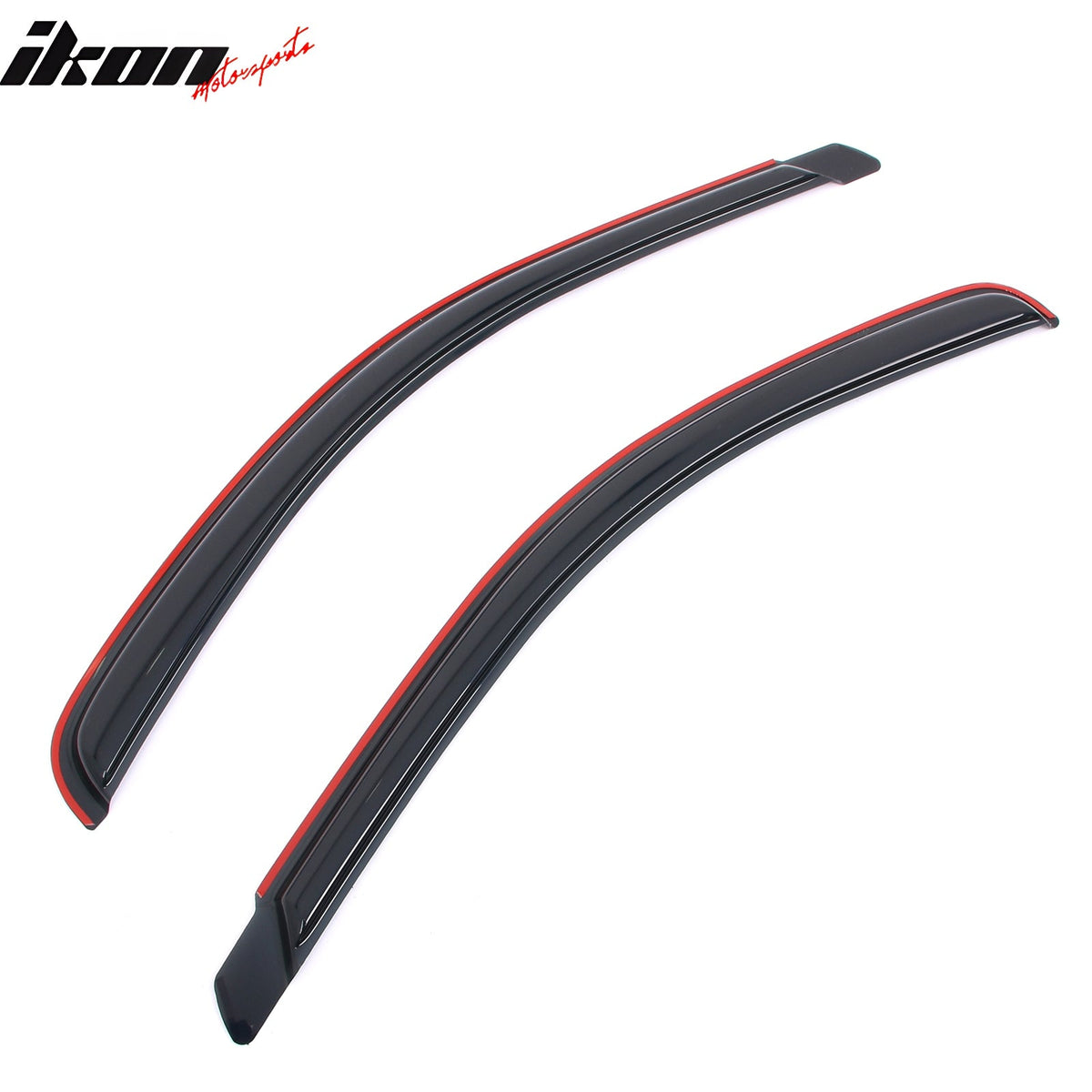 2002 - 2009 Dodge Ram 1500 2500 Standard Cab Smoke Window Visors AcrylicIkon Motorsports