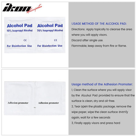 2002 - 2009 Dodge Ram 1500 2500 Standard Cab Smoke Window Visors AcrylicIkon Motorsports