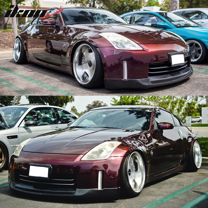 Fits 03-05 Nissan 350Z ING-S Style Front Bumper Lip Spoiler