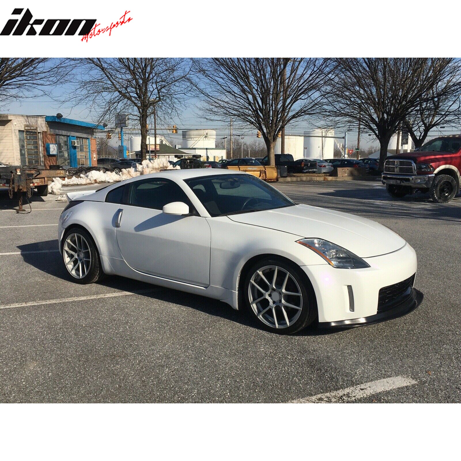 Fits 03-05 Nissan 350z Z33 Unpainted Front Bumper Lip Spoiler