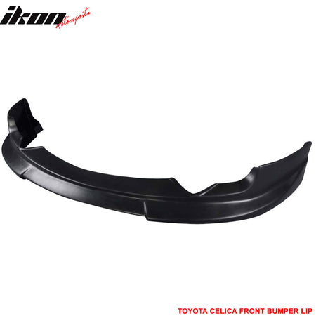 Fits 03-05 Toyota Celica C1-Style Front Bumper Lip Spoiler Splitter Unpainted PU Ikon Motorsports Fits 03-05 Toyota Celica C1-Style Front Bumper Lip Spoiler Splitter Unpainted PU Ikon Motorsports