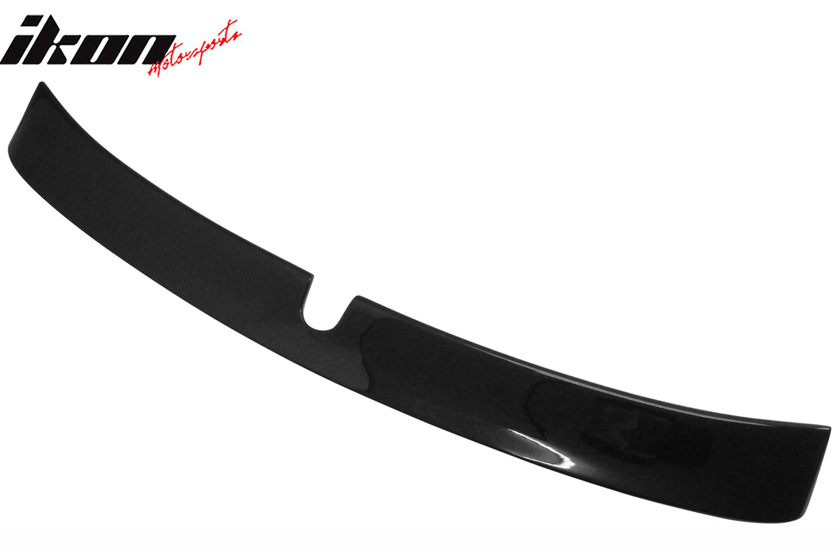 Fits 03-05 W211 Sedan AMG Trunk Spoiler & L Type Roof Wing Painted #040 Black