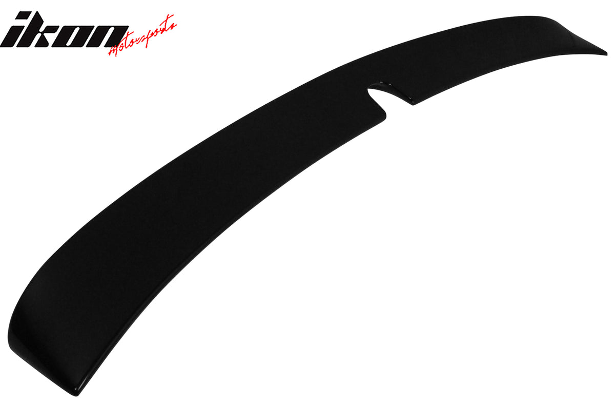Fits 03-05 W211 Sedan AMG Trunk Spoiler & L Type Roof Wing Painted #040 Black