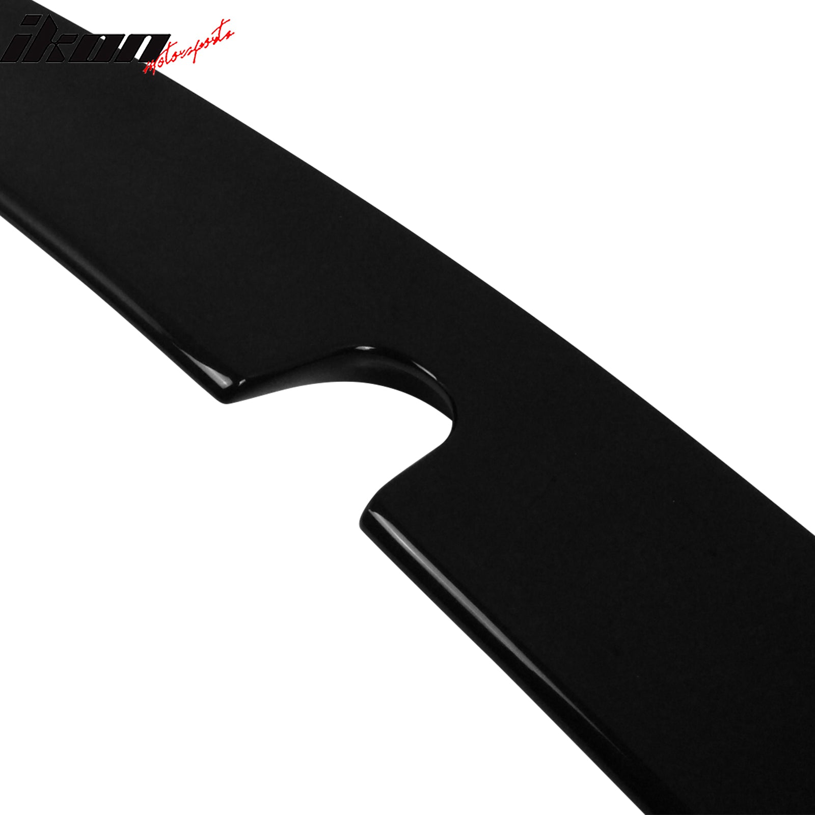 Fits 03-05 W211 Sedan AMG Trunk Spoiler & L Type Roof Wing Painted #040 Black
