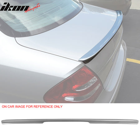 Fits 03-05 Benz W211 Trunk + Roof Spoiler Painted #775 Iridium Silver Metallic