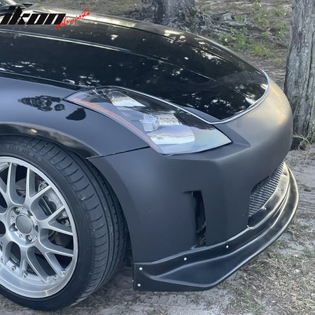 350z.front lip and c 06-08 ONLY 350z Z33 JDM C-West Style Front FRP VQ35 USA CANADA NextLevel Performance - INGS+1 LX-Sport