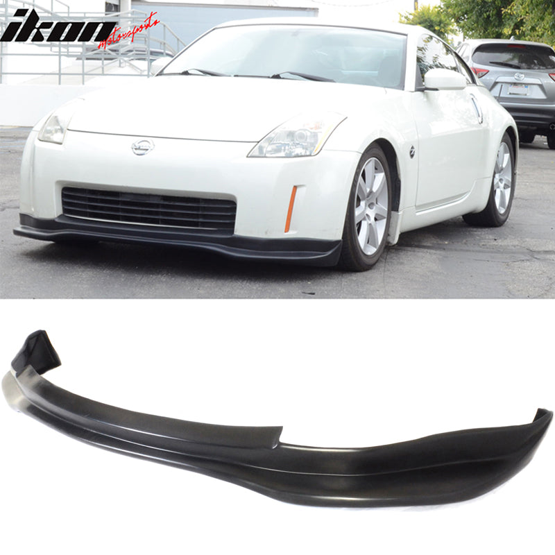 Fits 03-05 Nissan Fairlady Z Z33 350Z 2Dr JDM GT Front Bumper Lip - PU