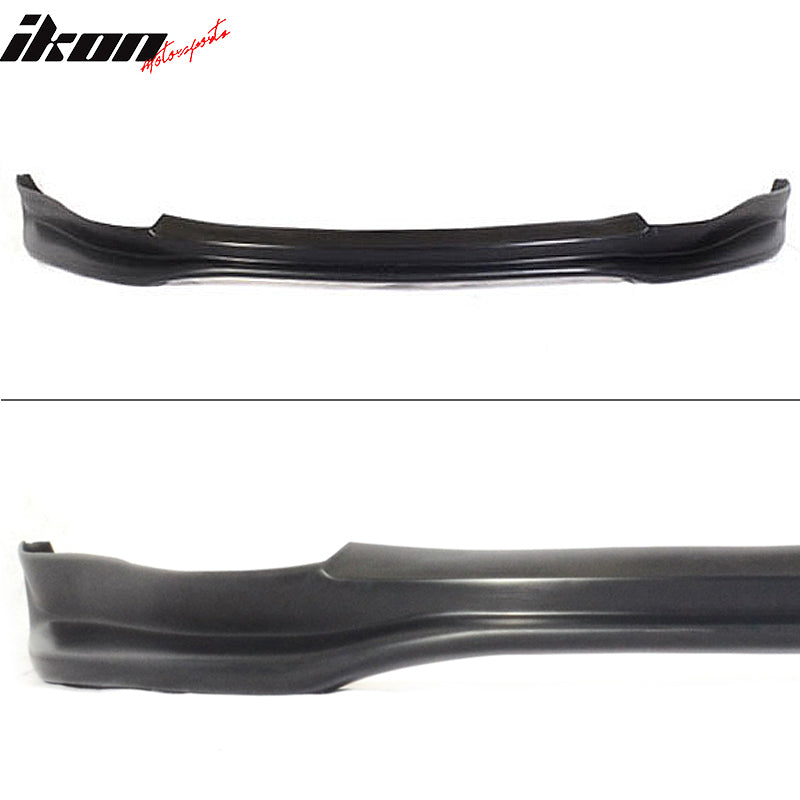 Front Bumper Lip Spoiler Compatible With 2003-2005 Nissan Fairlady Z Z33 350Z, GT Style Black PU Front Bumper Lip Spoiler Bodykit Splitter Diffuser Air Dam Chin Diffuser by IKON MOTORSPORTS, 2004