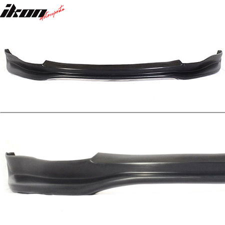 Front Bumper Lip Spoiler Compatible With 2003-2005 Nissan Fairlady Z Z33 350Z, GT Style Black PU Front Bumper Lip Spoiler Bodykit Splitter Diffuser Air Dam Chin Diffuser by IKON MOTORSPORTS, 2004