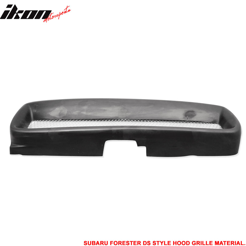 Evan-Fischer Textured Black Plastic Grille For 1998-2000 Subaru Forester – Direct Replacement 91065FC010VF