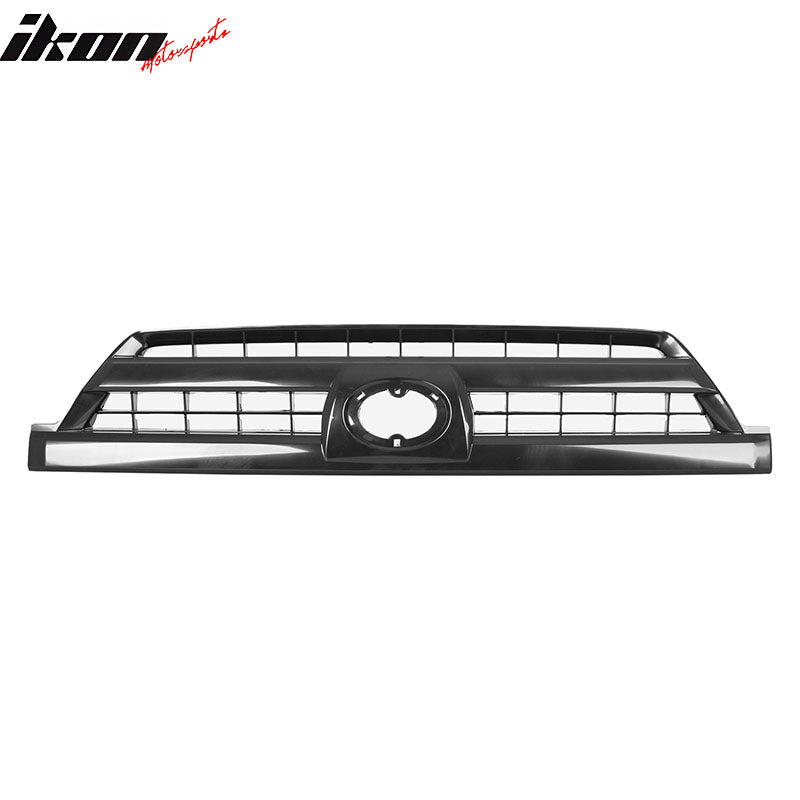 Fits 03-05 Toyota 4Runner OE Style Front Bumper Upper Grille Cover Black ABS