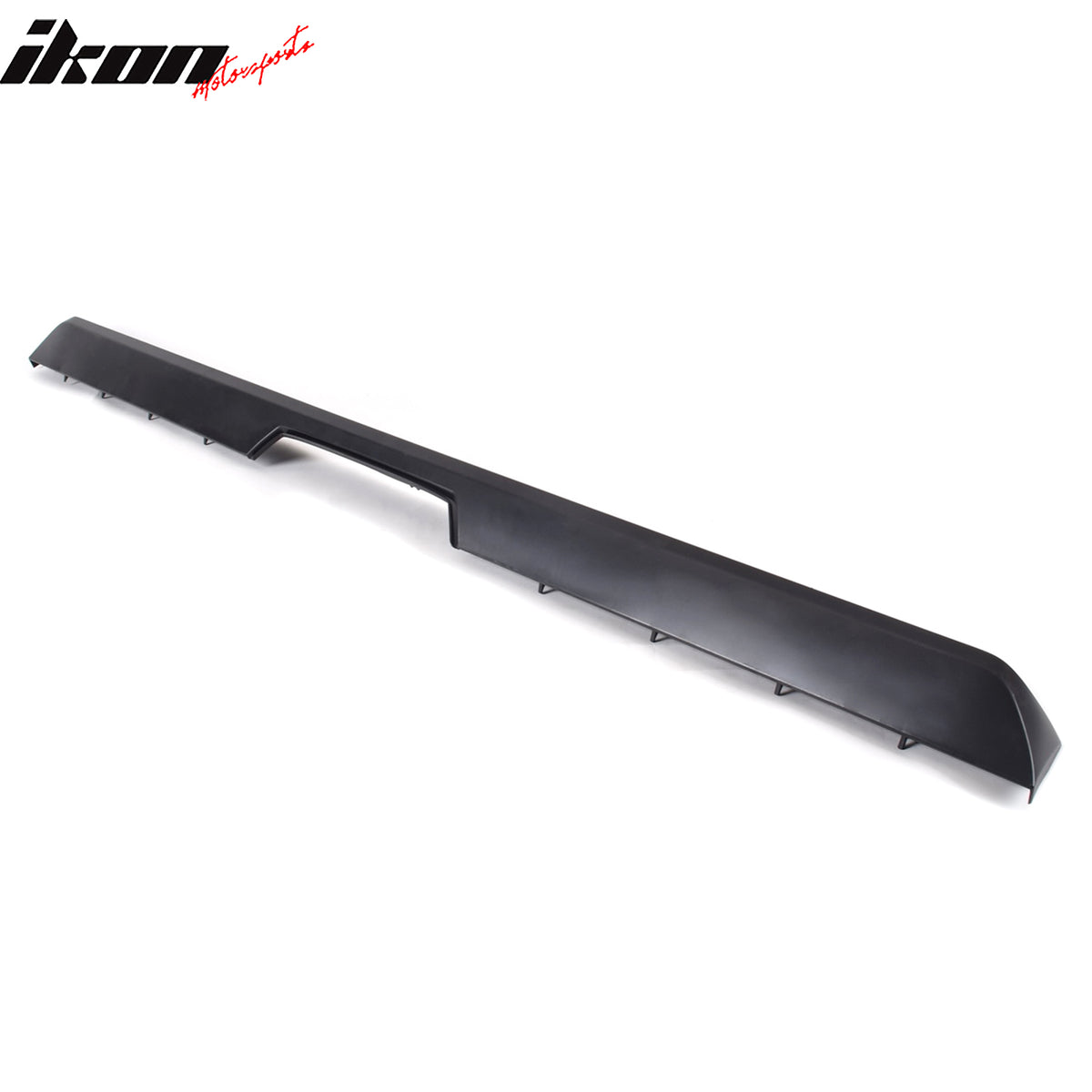 IKON MOTORSPORTS, Tailgate Protector Compatible with 2003-2006 Chevrolet Avalanche 1500/2500, PP Textured Black Tailgate Cover Moulding Cap Trim Protector