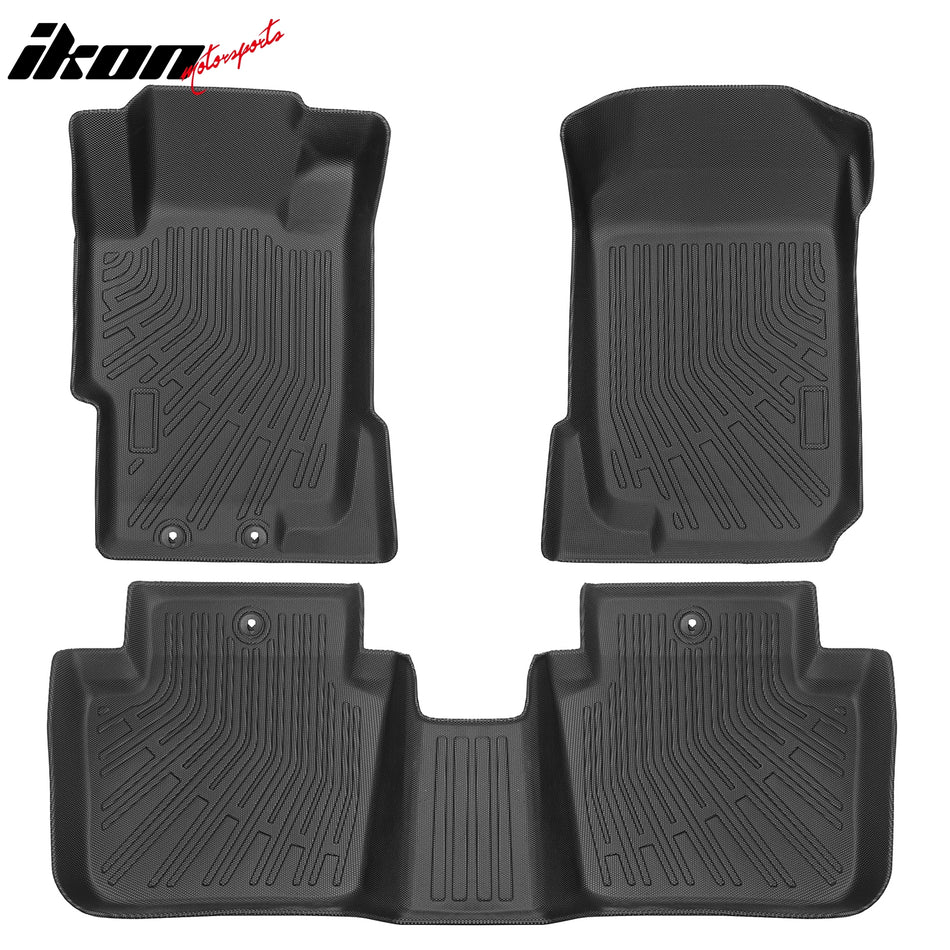 2003-2007 Honda Accord Sedan 4DR Anti-Slip Floor Mats All Weather Carpets TPE