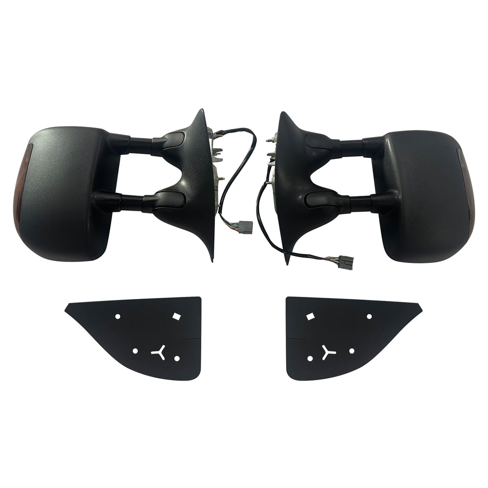 2003-2007 Ford F250/F350 Super Duty Towing Mirrors Power Heated w/ LED