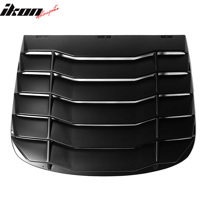 Fits 03-07 Infiniti G35 Coupe Unpainted ABS Rear Window Louver Sun Shade Cover e Fits 03-07 Infiniti G35 Coupe Unpainted ABS Rear Window Louver Sun Shade Cover e
