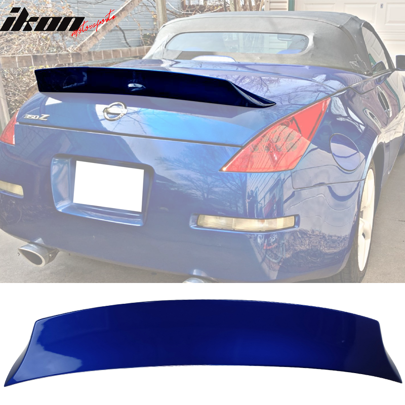 Fits 03-09 Nissan 350Z Coupe V Style Duckbill Trunk Spoiler