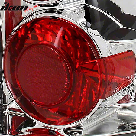 2003 - 2009 Toyota 4Runner Altezza Style Chrome Clear Tail Lights LampsIkon Motorsports