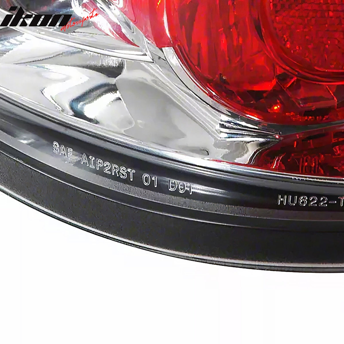 2003 - 2009 Toyota 4Runner Altezza Style Chrome Clear Tail Lights LampsIkon Motorsports