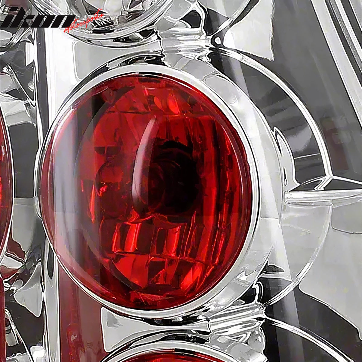 2003 - 2009 Toyota 4Runner Altezza Style Chrome Clear Tail Lights LampsIkon Motorsports