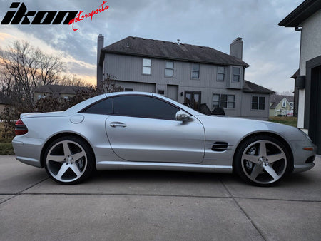 Fits 03-11 Benz R230 SL-Class AMG Style Trunk Spoiler Painted #744/775 Silver