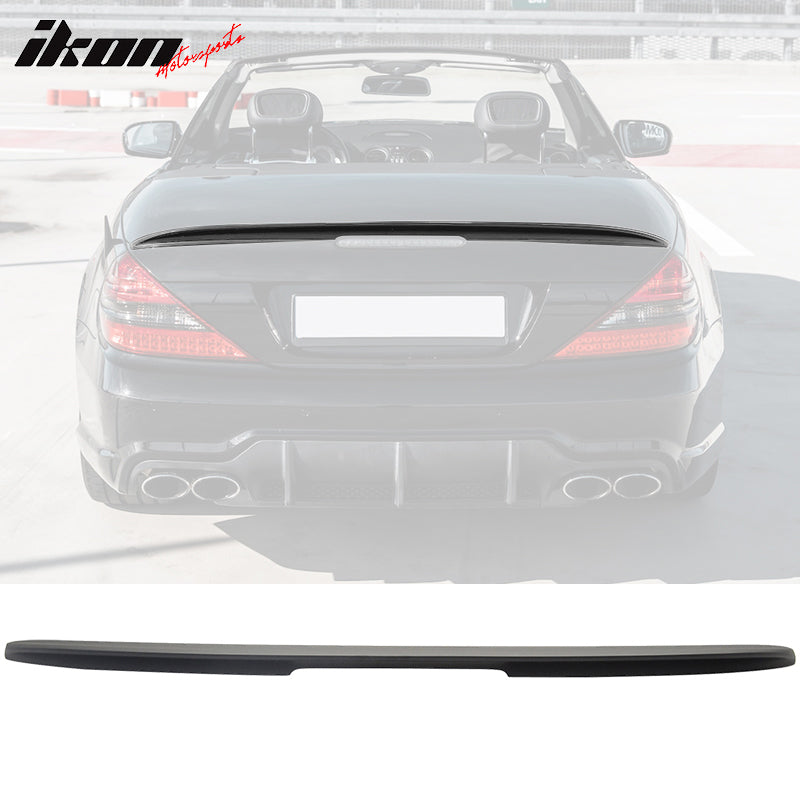 2003-2011 Benz R230 SL-Class AMG Style Unpainted Trunk Spoiler Lip ABS