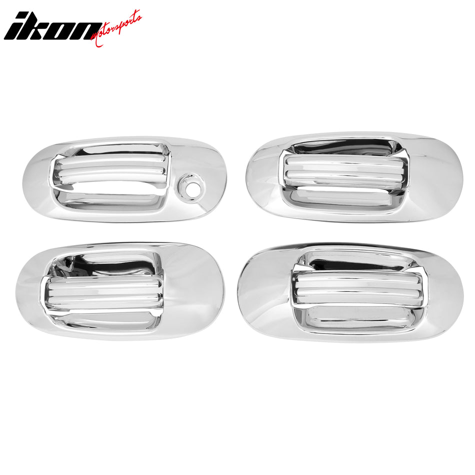 2003-2017 Expedition Navigator Chrome Door Handle Cover 1-Keyhole ABS