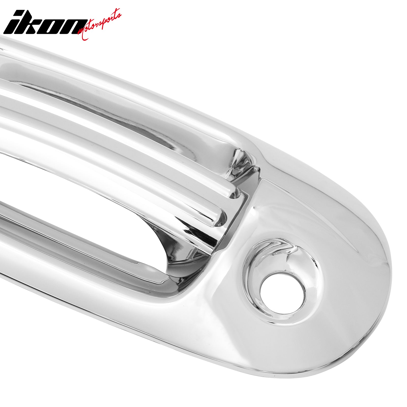 Fits 03-17 Expedition Navigator Front Rear Door Handle Cover W/ 1-Keyhole Chrome