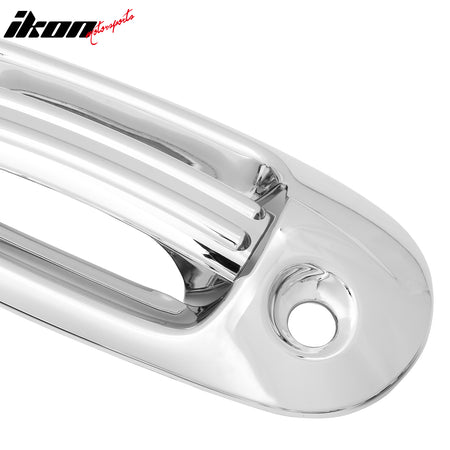 Fits 03-17 Expedition Navigator Front Rear Door Handle Cover W/ 1-Keyhole Chrome
